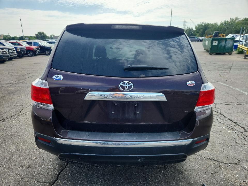 57902996 :رقم المزاد ، 5TDZA3EH7DS040695 vin ، 2013 Toyota Highlander مزاد بيع