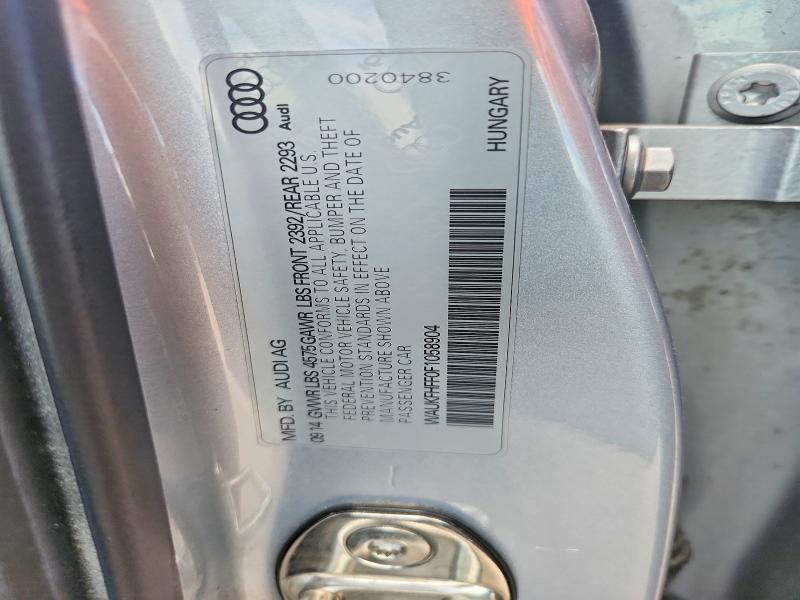 56491906 :رقم المزاد ، WAUKFHFF0F1058904 vin ، 2015 Audi A3 مزاد بيع