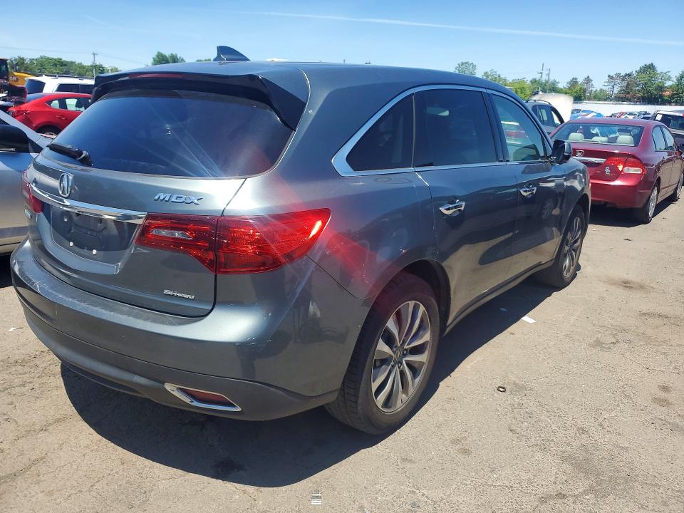Продажа на аукционе авто 2015 Acura Mdx, vin: 5FRYD4H49FB011819, номер лота: 53795506