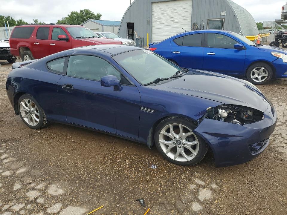 Продажа на аукционе авто 2007 Hyundai Tiburon, vin: KMHHN66F27U249207, номер лота: 58961326