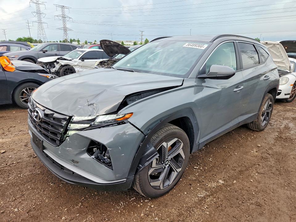 56489366 :رقم المزاد ، 5NMJFCDE4RH401333 vin ، 2024 Hyundai Tucson مزاد بيع