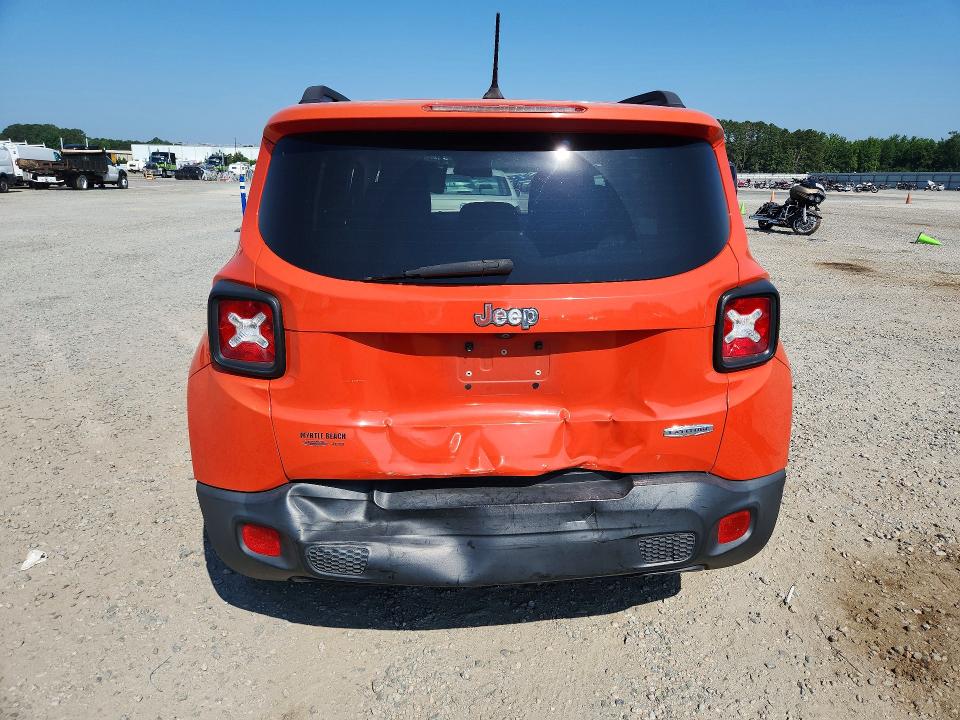 2015 Jeep Renegade მანქანა იყიდება აუქციონზე, vin: ZACCJABT5FPC29588, აუქციონის ნომერი: 57068586