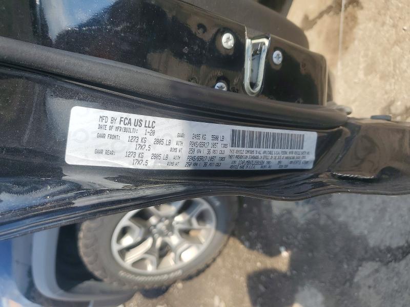 Aukcja sprzedaży 2020 Jeep Cherokee, vin: 1C4PJMBN7LD591520, numer aukcji: 58497826