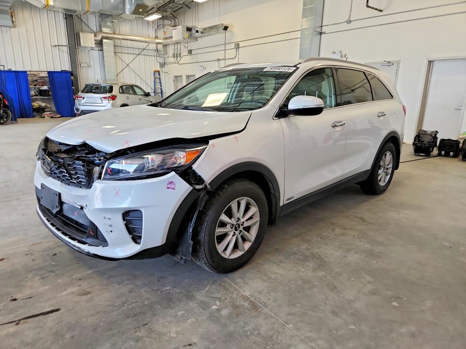 58993126 :رقم المزاد ، 5XYPGDA53LG644134 vin ، 2020 Kia Sorento مزاد بيع