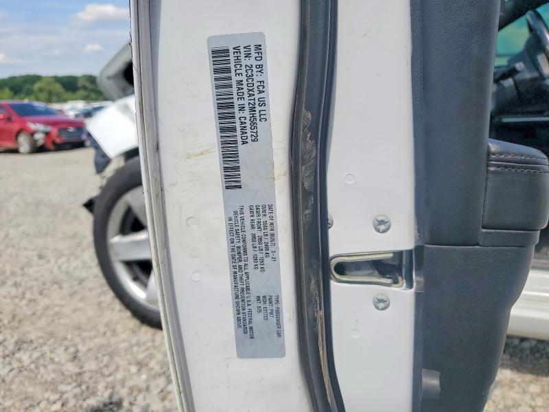 2021 Dodge Charger მანქანა იყიდება აუქციონზე, vin: 2C3CDXAT2MH565729, აუქციონის ნომერი: 56096546