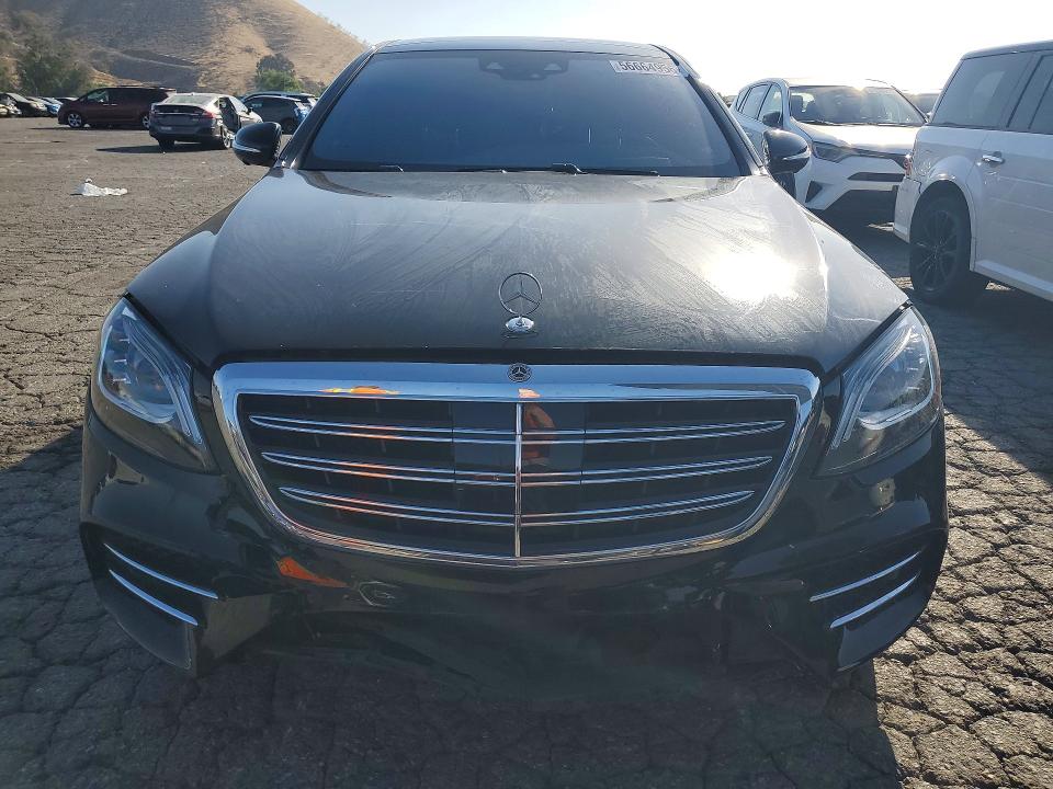 2018 Mercedes-benz S მანქანა იყიდება აუქციონზე, vin: WDDUG6GB0JA382734, აუქციონის ნომერი: 56664956