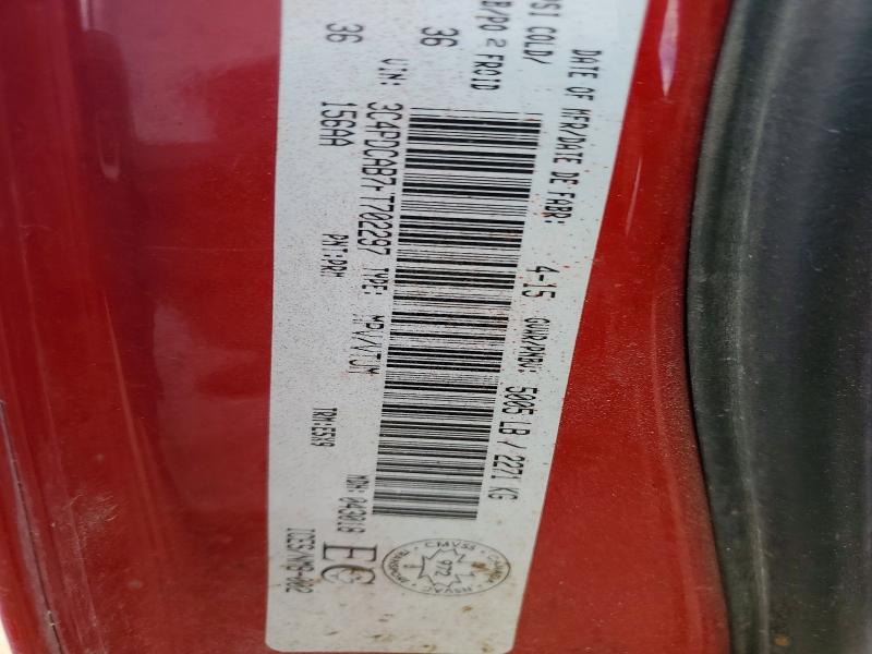 55128876 :رقم المزاد ، 3C4PDCAB7FT702297 vin ، 2015 Dodge Journey مزاد بيع