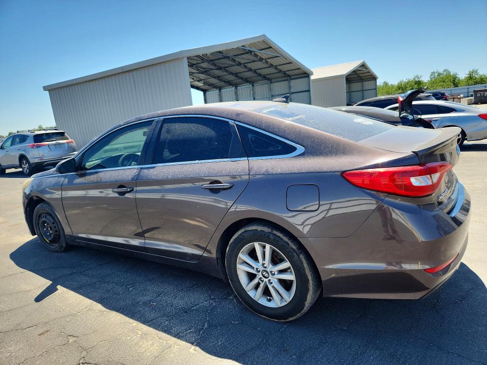 2015 Hyundai Sonata მანქანა იყიდება აუქციონზე, vin: 5NPE24AF8FH229631, აუქციონის ნომერი: 55648236