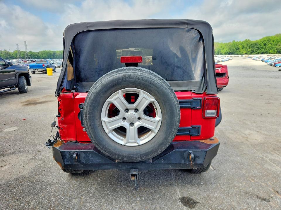 56603856 :رقم المزاد ، 1C4AJWAG1GL106742 vin ، 2016 Jeep Wrangler مزاد بيع