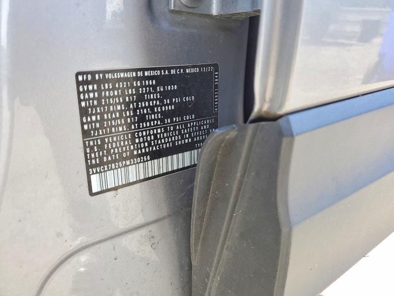 Aukcja sprzedaży 2023 Volkswagen Taos, vin: 3VVCX7B25PM330256, numer aukcji: 58823886