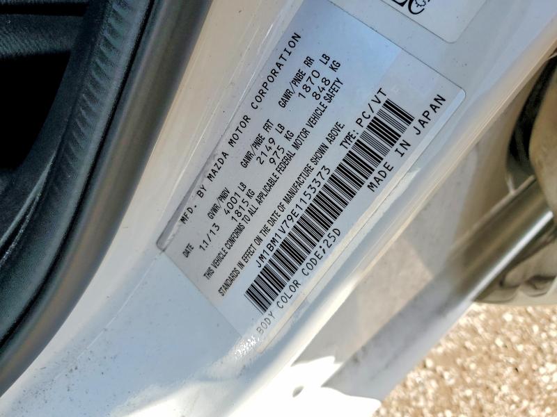 57649556 :رقم المزاد ، JM1BM1V79E1153373 vin ، 2014 Mazda 3 مزاد بيع