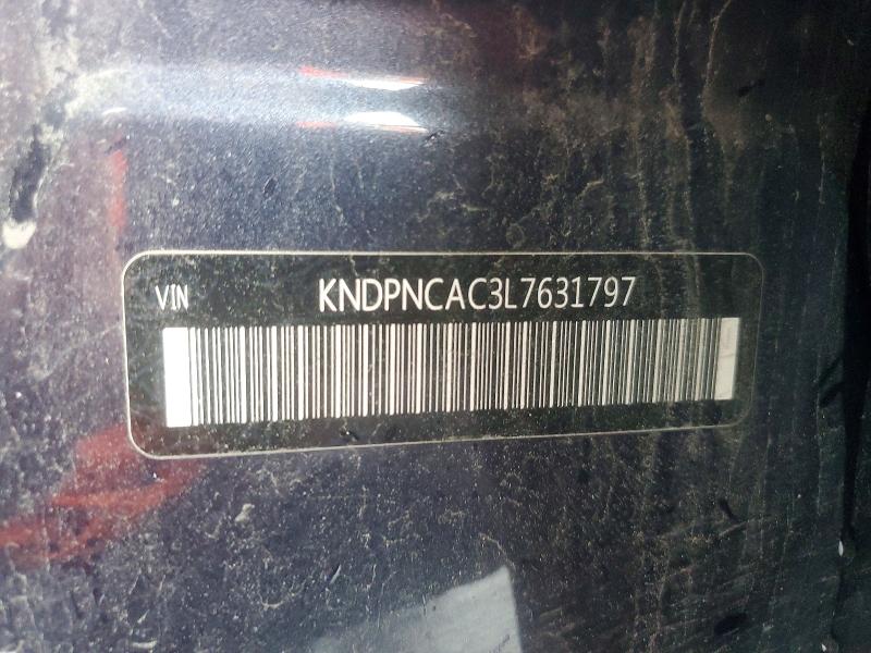 2020 Kia Sportage მანქანა იყიდება აუქციონზე, vin: KNDPNCAC3L7631797, აუქციონის ნომერი: 57676746