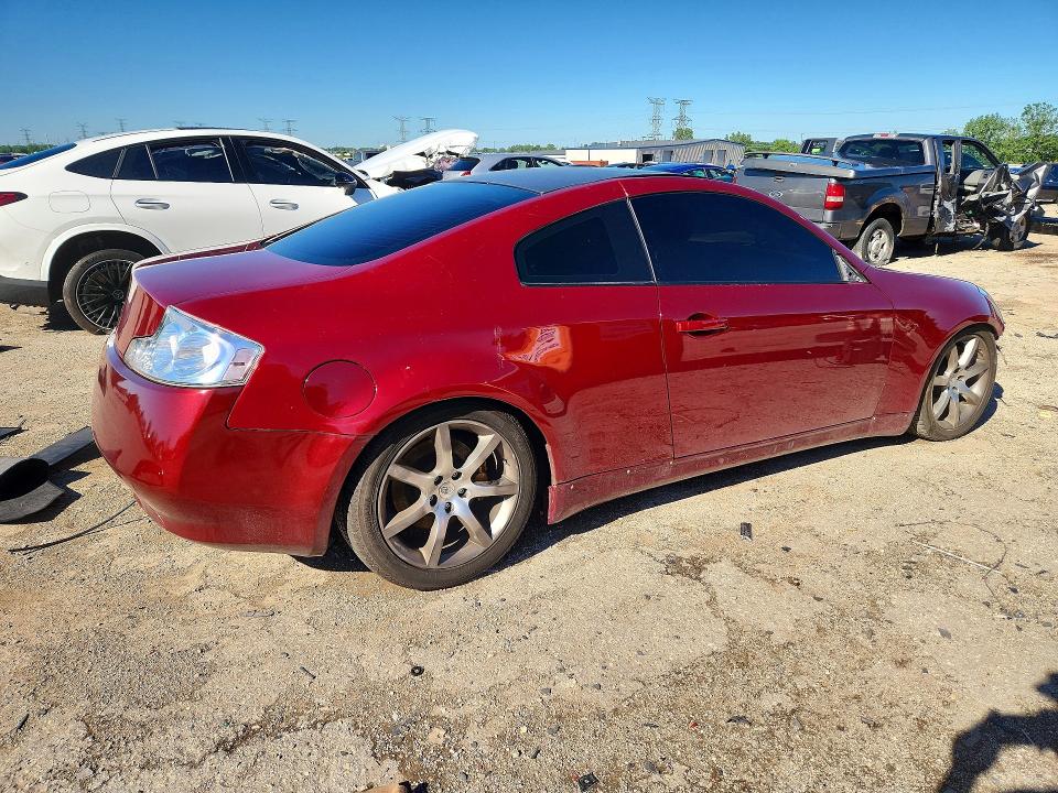 2003 Infiniti G35 მანქანა იყიდება აუქციონზე, vin: JNKCV54E13M209180, აუქციონის ნომერი: 56857196