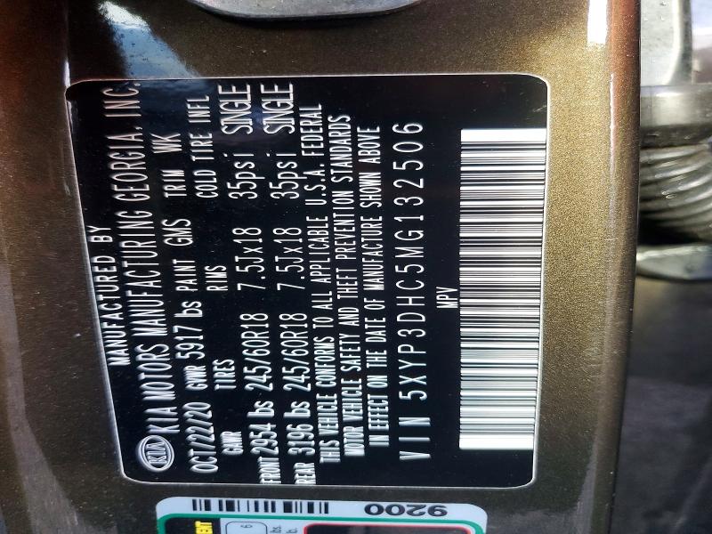 Продажа на аукционе авто 2021 Kia Telluride, vin: 5XYP3DHC5MG132506, номер лота: 56702126