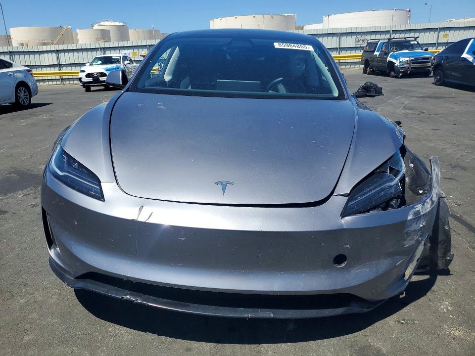 Aukcja sprzedaży 2025 Tesla Model 3, vin: 5YJ3E1ET7SF991144, numer aukcji: 85984855