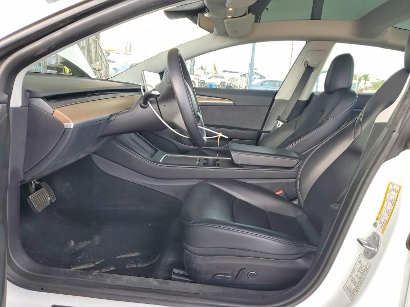 2023 Tesla Model 3 მანქანა იყიდება აუქციონზე, vin: 5YJ3E1EA7PF411459, აუქციონის ნომერი: 57154186