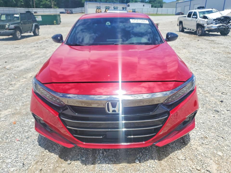 57521506 :رقم المزاد ، 1HGCV1F37NA058714 vin ، 2022 Honda Accord مزاد بيع