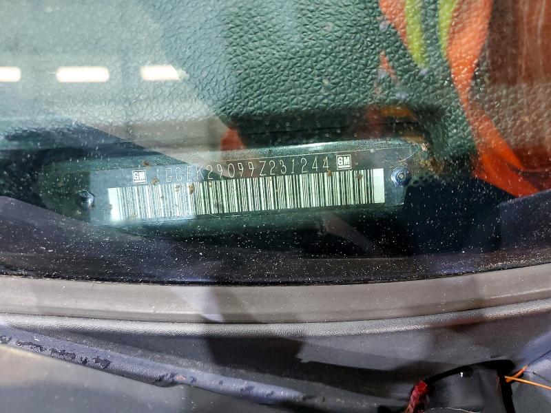 57923116 :رقم المزاد ، 1GCEK29099Z231244 vin ، 2009 Chevrolet Silverado مزاد بيع