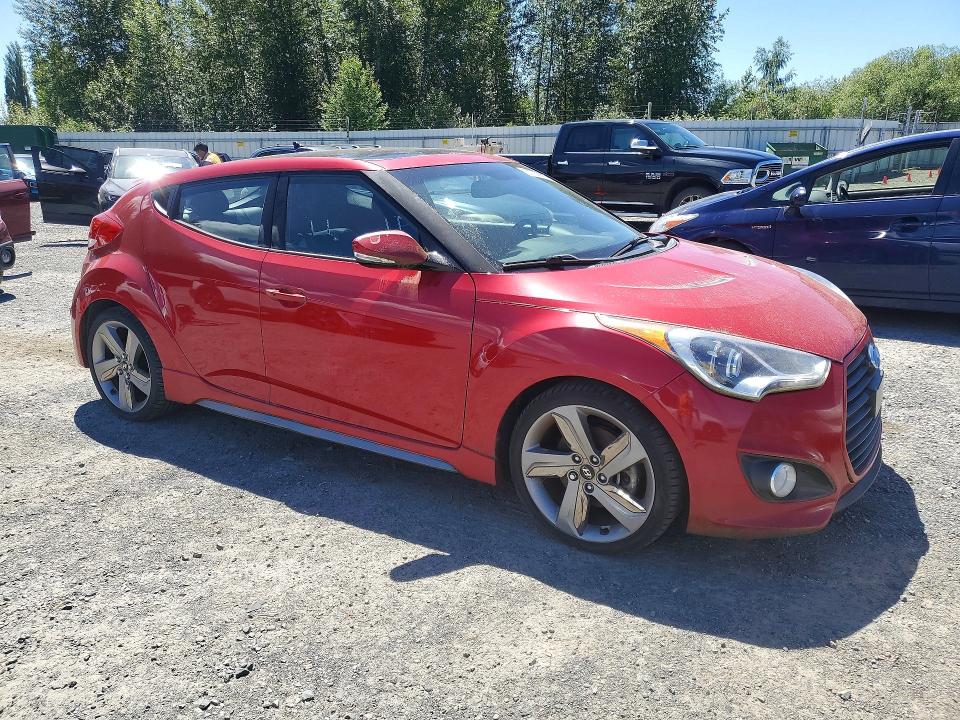 57729856 :رقم المزاد ، KMHTC6AE3DU173278 vin ، 2013 Hyundai Veloster مزاد بيع