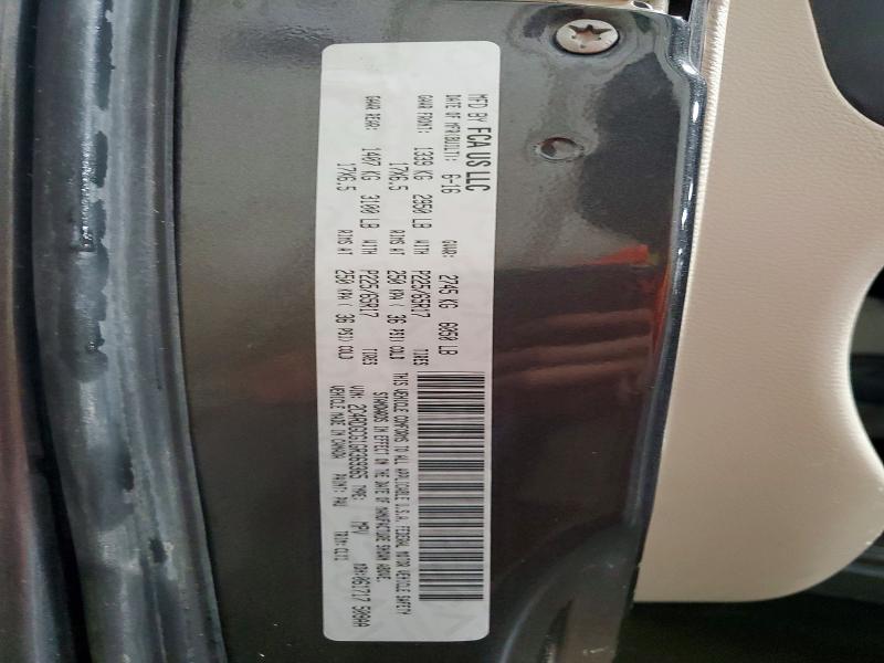 57359956 :رقم المزاد ، 2C4RDGCG1GR369365 vin ، 2016 Dodge Grand Caravan مزاد بيع