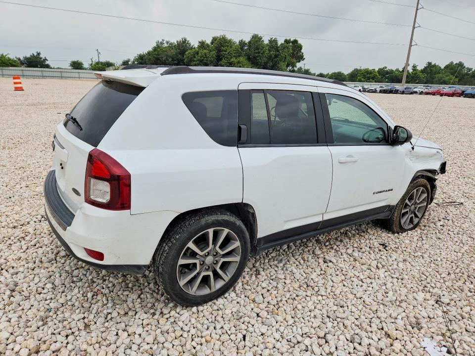 2016 Jeep Compass მანქანა იყიდება აუქციონზე, vin: 1C4NJDBB1GD627317, აუქციონის ნომერი: 58074386
