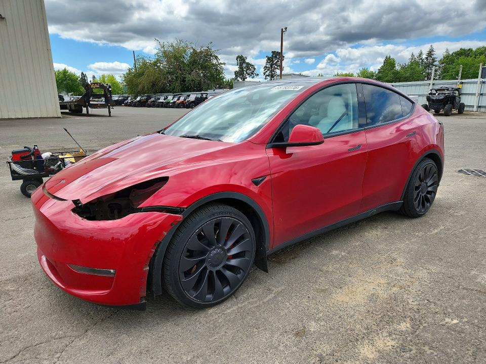 Продаж на аукціоні авто 2023 Tesla Model Y, vin: 7SAYGDEF9PF870489, номер лоту: 55783776