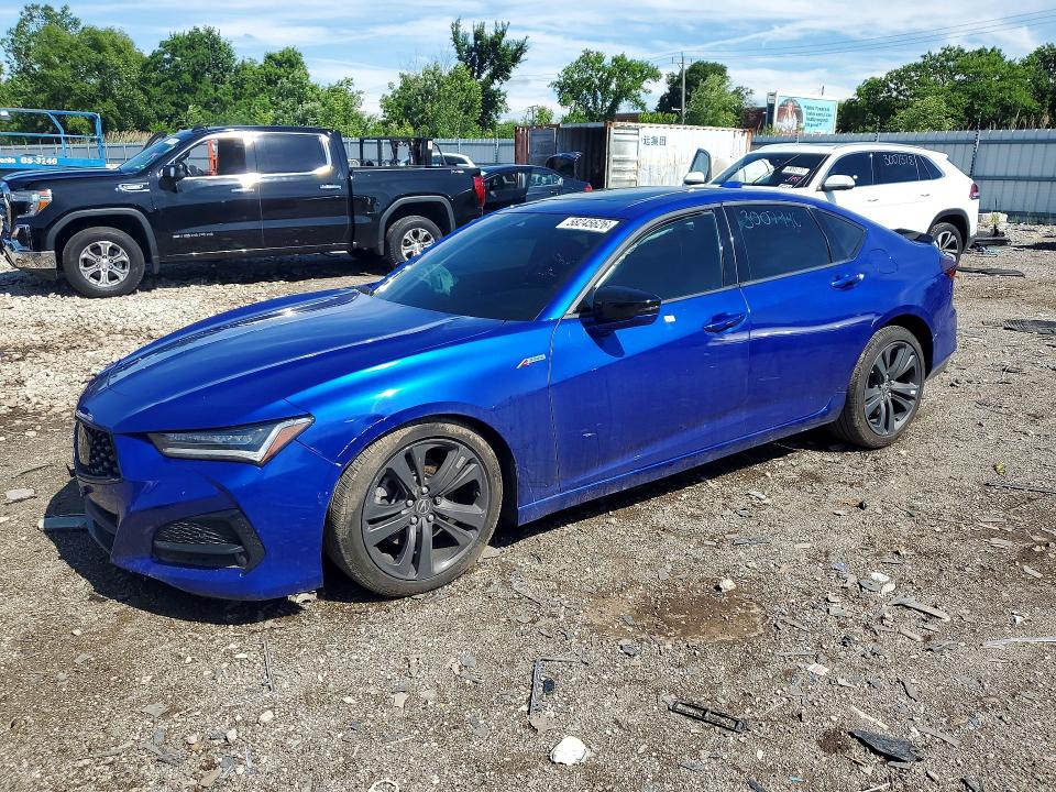 2021 Acura Tlx მანქანა იყიდება აუქციონზე, vin: 19UUB5F57MA004057, აუქციონის ნომერი: 58245626