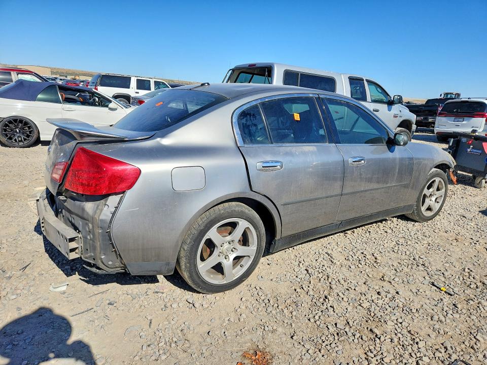 2004 Infiniti G35 მანქანა იყიდება აუქციონზე, vin: JNKCV51E44M612656, აუქციონის ნომერი: 55927806