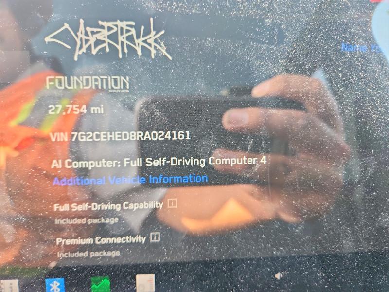 Продажа на аукционе авто 2024 Tesla Cybertruck, vin: 7G2CEHED8RA024161, номер лота: 58393256