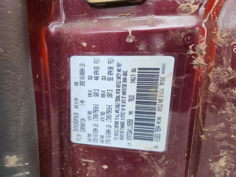 Aukcja sprzedaży 2001 Dodge Ram 2500, vin: 1B7KF23WX1J195958, numer aukcji: 58845696
