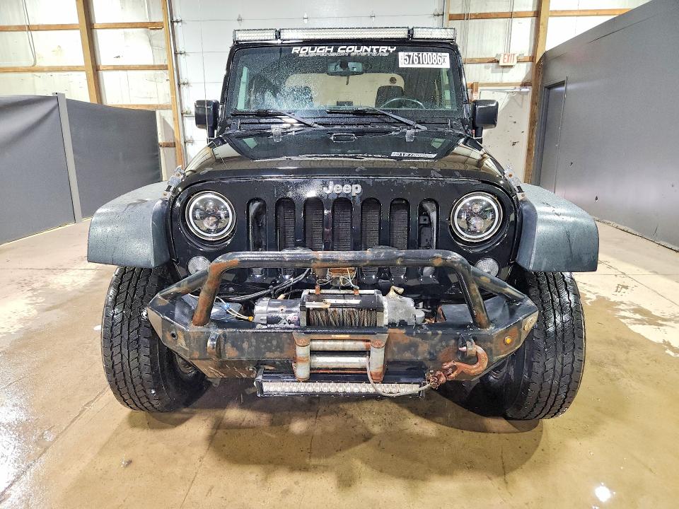 57610086 :رقم المزاد ، 1C4AJWAG7FL645493 vin ، 2015 Jeep Wrangler مزاد بيع