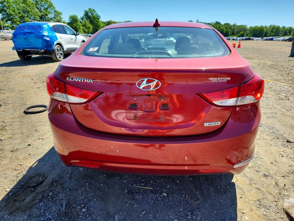 55813436 :رقم المزاد ، KMHDH4AEXCU244856 vin ، 2012 Hyundai Elantra مزاد بيع