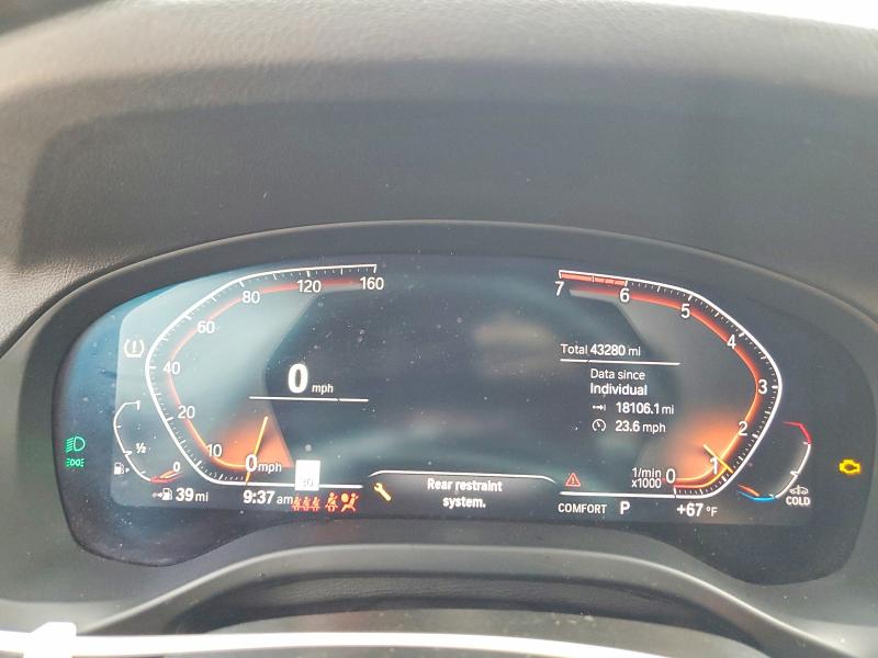 57266906 :رقم المزاد ، 5UX33DT02N9J82003 vin ، 2022 Bmw X4 مزاد بيع