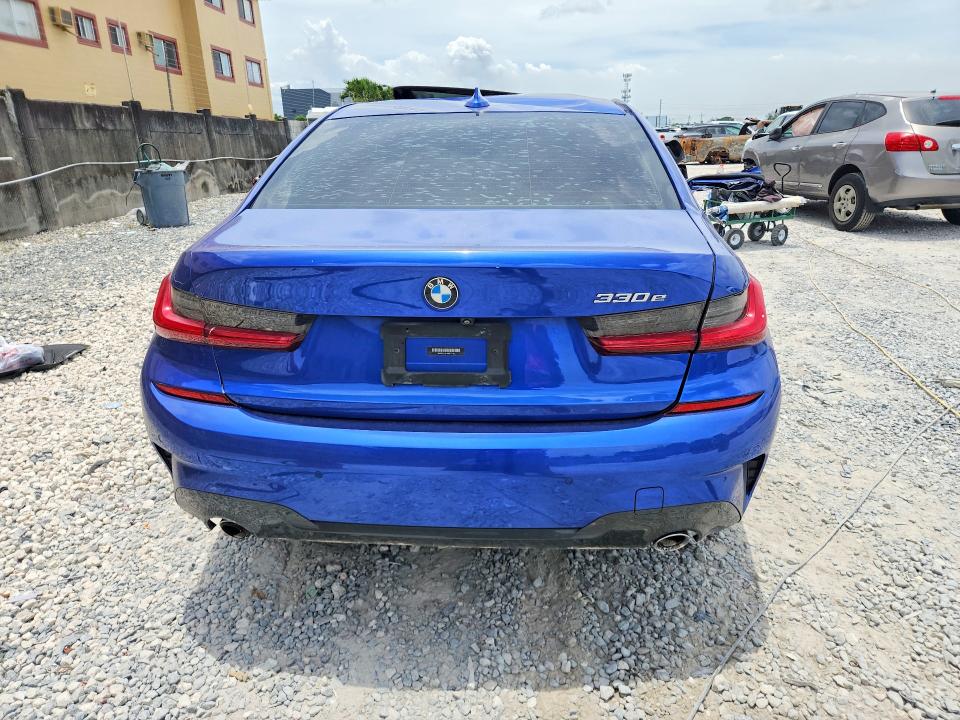 2021 Bmw 330e მანქანა იყიდება აუქციონზე, vin: 3MW5P7J01M8B77738, აუქციონის ნომერი: 58068646