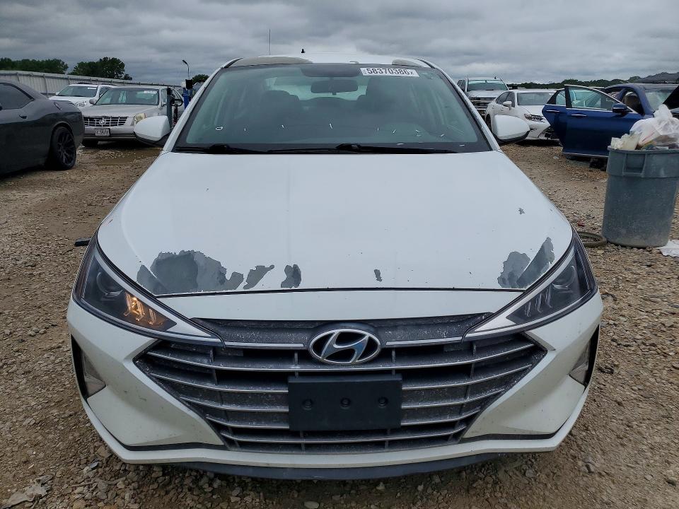 58370386 :رقم المزاد ، 5NPD74LF7KH412913 vin ، 2019 Hyundai Elantra مزاد بيع