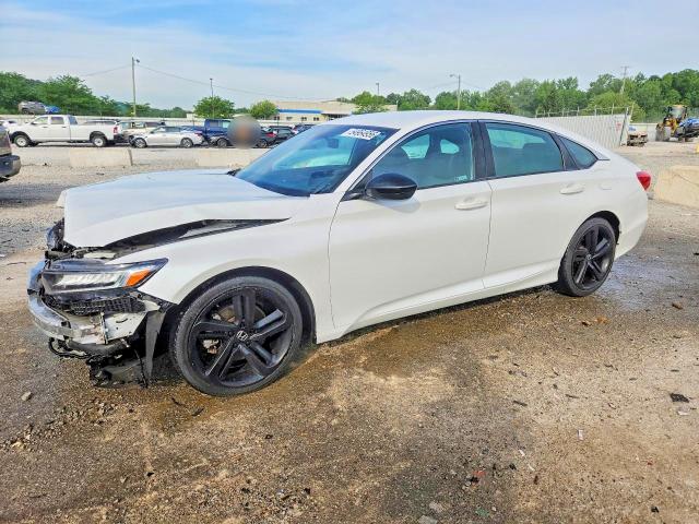 54964956 :رقم المزاد ، 1HGCV1F37NA124176 vin ، 2022 Honda Accord مزاد بيع
