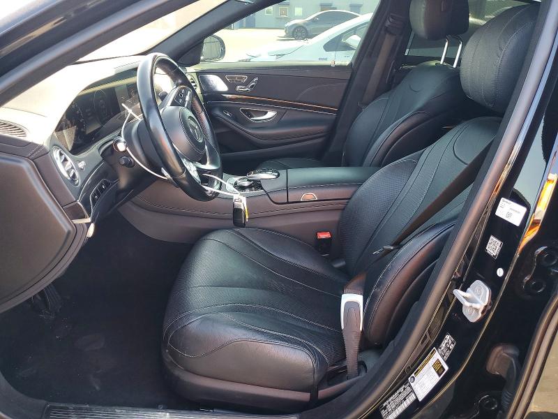 58298306 :رقم المزاد ، WDDUG6GB7JA375764 vin ، 2018 Mercedes-benz S مزاد بيع
