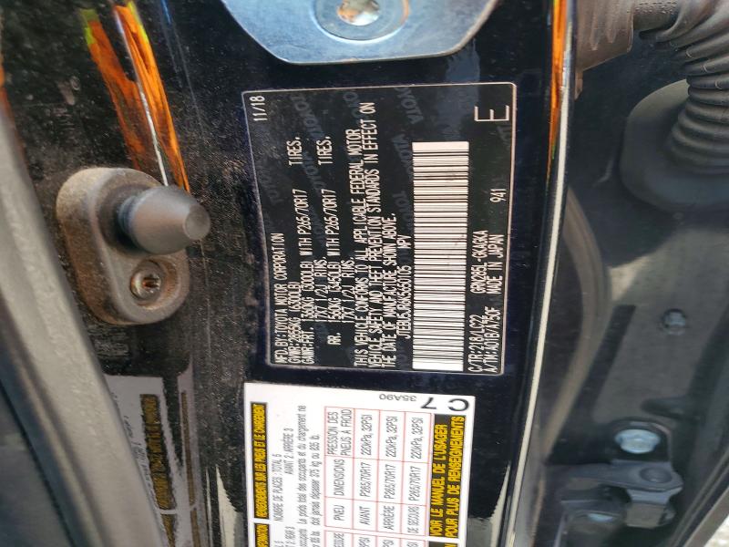 Продажа на аукционе авто 2019 Toyota 4runner, vin: JTEBU5JR6K5650105, номер лота: 59301986