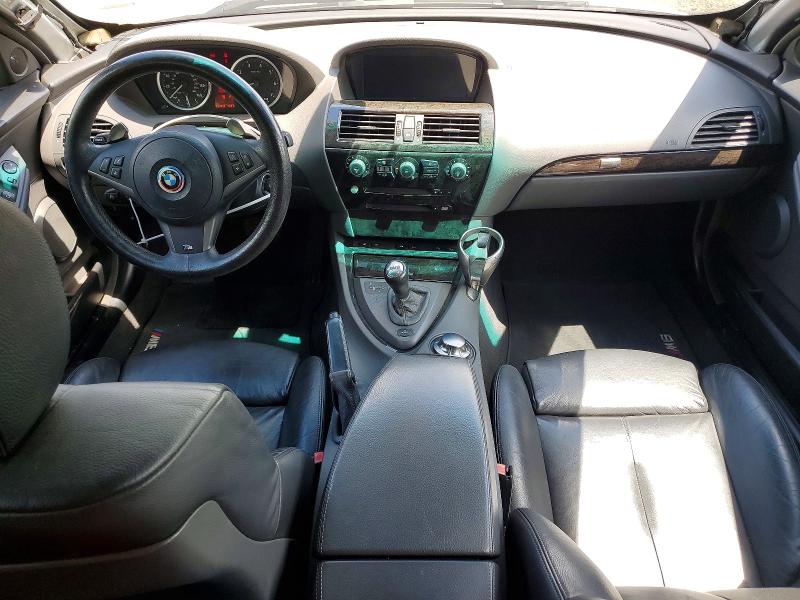 2004 Bmw 645 მანქანა იყიდება აუქციონზე, vin: WBAEK734X4B260601, აუქციონის ნომერი: 57234256