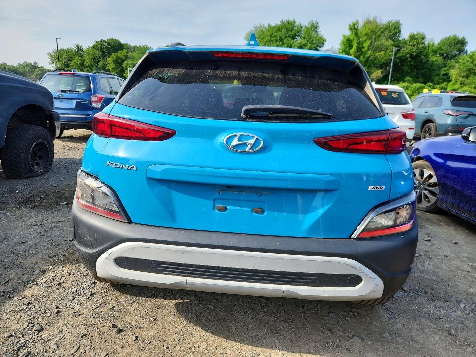 2022 Hyundai Kona მანქანა იყიდება აუქციონზე, vin: KM8K3CAB4NU818425, აუქციონის ნომერი: 56287796