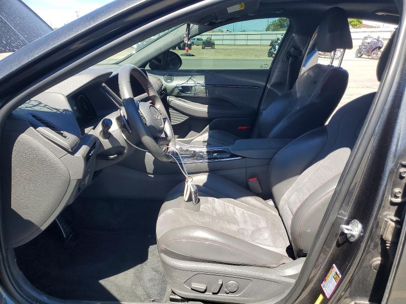 2022 Hyundai Sonata მანქანა იყიდება აუქციონზე, vin: KMHL14JC1NA224692, აუქციონის ნომერი: 57253106