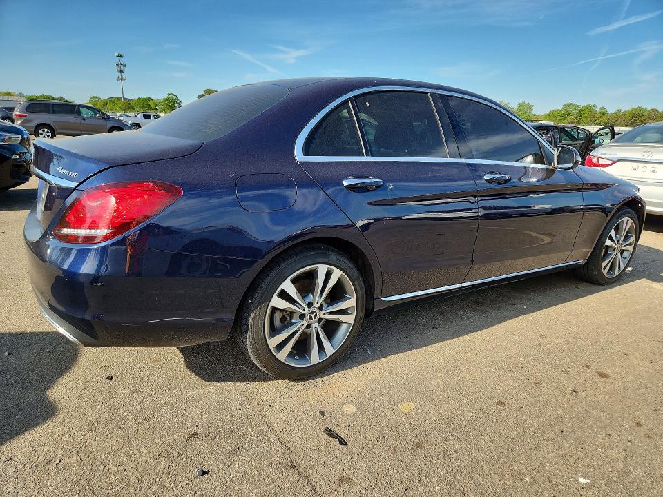 2021 Mercedes-benz C მანქანა იყიდება აუქციონზე, vin: W1KWF8EB0MR609470, აუქციონის ნომერი: 55955686