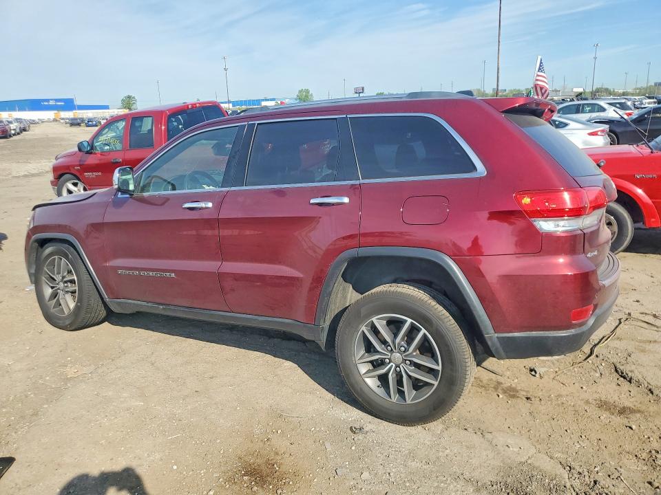 55378896 :رقم المزاد ، 1C4RJFBG7JC349156 vin ، 2018 Jeep Grand Cherokee مزاد بيع