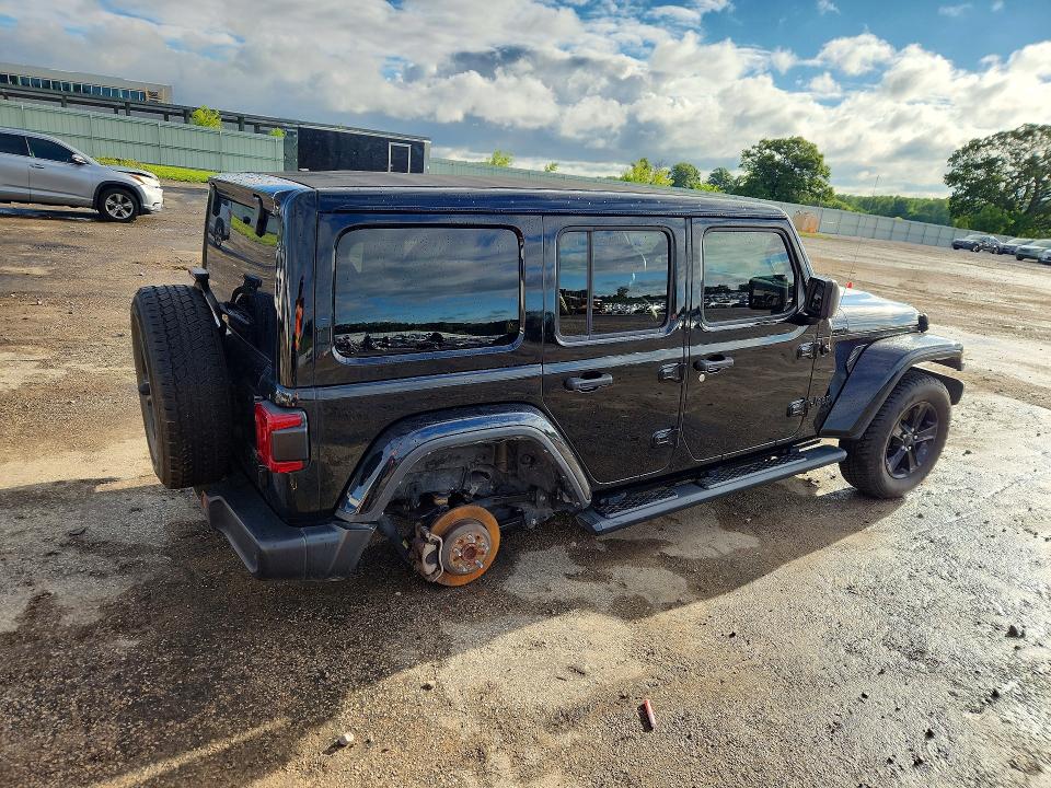 56605746 :رقم المزاد ، 1C4HJXEG3MW705053 vin ، 2021 Jeep Wrangler Unlimited مزاد بيع