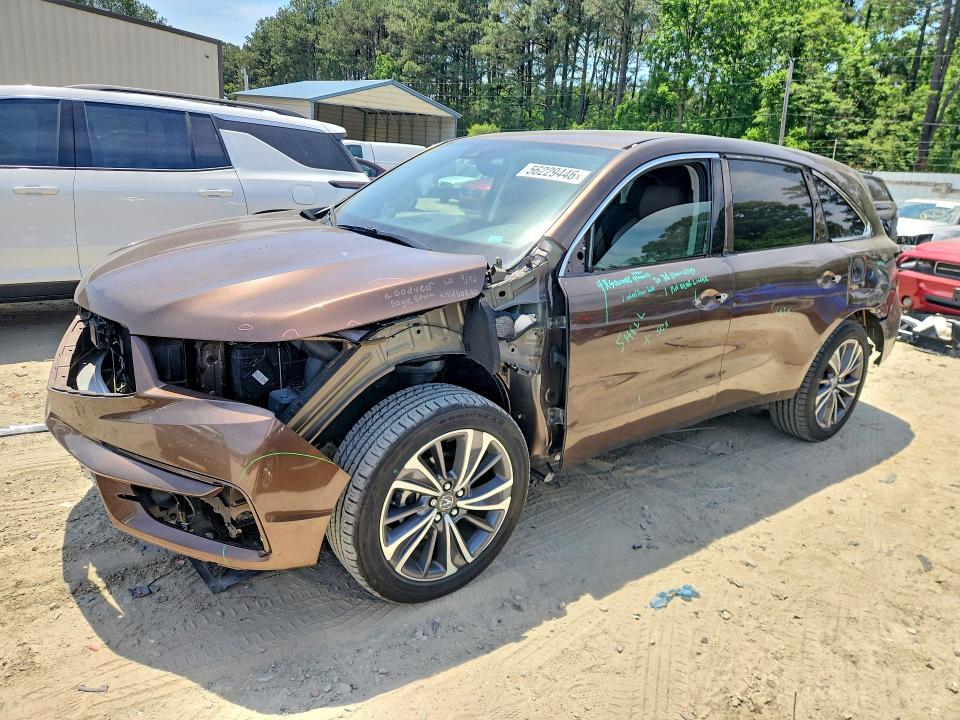 56229446 :رقم المزاد ، 5J8YD4H53KL021913 vin ، 2019 Acura Mdx مزاد بيع