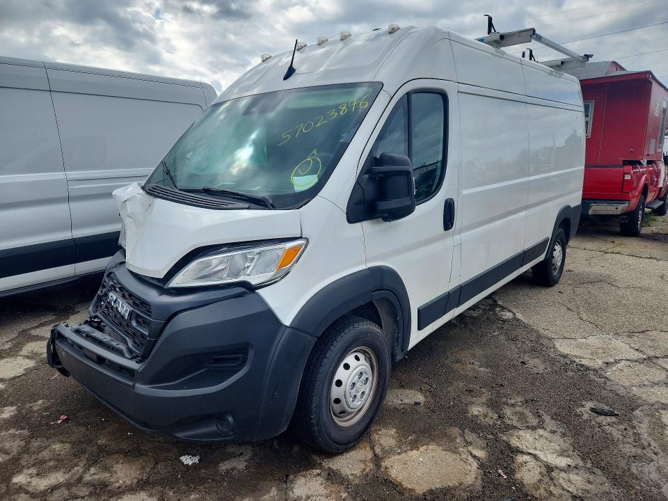 2023 Ram Promaster 3500 მანქანა იყიდება აუქციონზე, vin: 3C6MRVHG1PE592541, აუქციონის ნომერი: 57023846