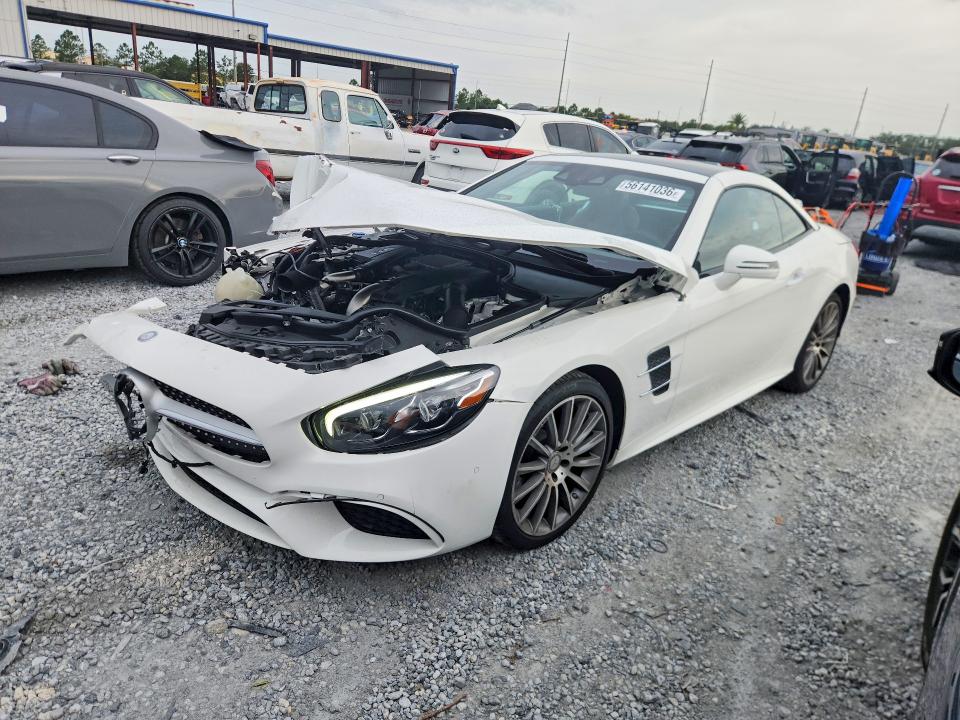 56141036 :رقم المزاد ، WDDJK7DA2HF043313 vin ، 2017 Mercedes-benz Sl مزاد بيع