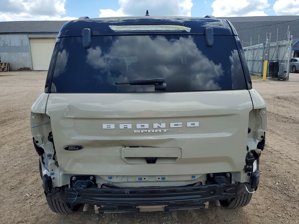 2024 Ford Bronco Sport მანქანა იყიდება აუქციონზე, vin: 3FMCR9C67RRF19272, აუქციონის ნომერი: 57918496