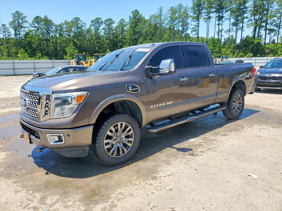 2016 Nissan Titan Xd მანქანა იყიდება აუქციონზე, vin: 1N6BA1F27GN503233, აუქციონის ნომერი: 55388186