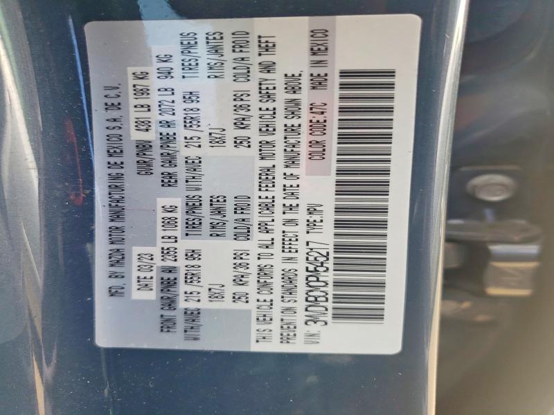 Aukcja sprzedaży 2023 Mazda Cx-30, vin: 3MVDMBCM0PM545217, numer aukcji: 56485996